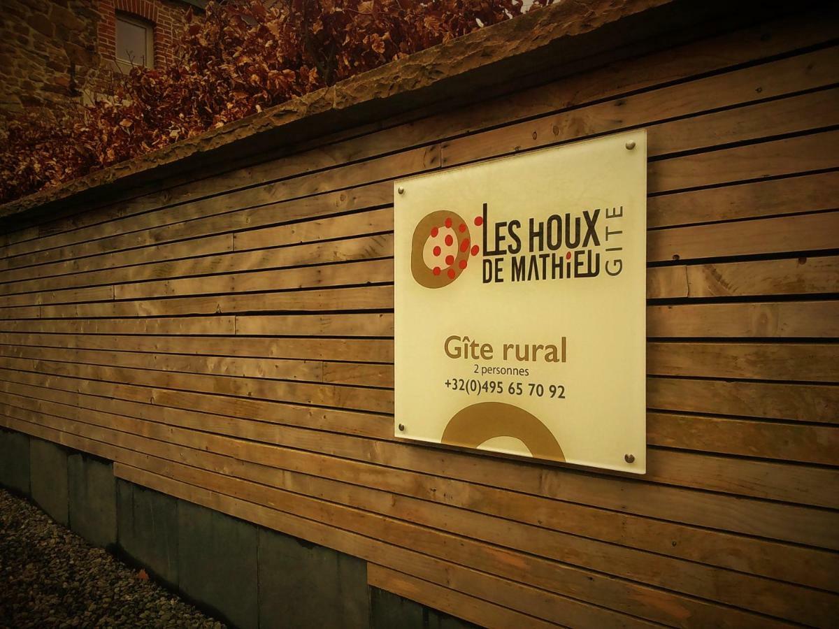 Les Houx De Mathieu Villa Engis Eksteriør bilde